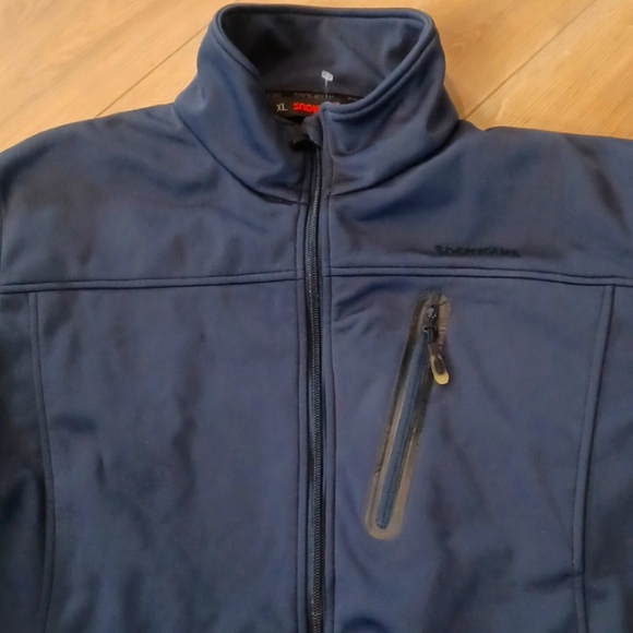 Snowgum Men's Size XL Windtec Full Zip Jacket Navy Blue - Picture 3 of 9